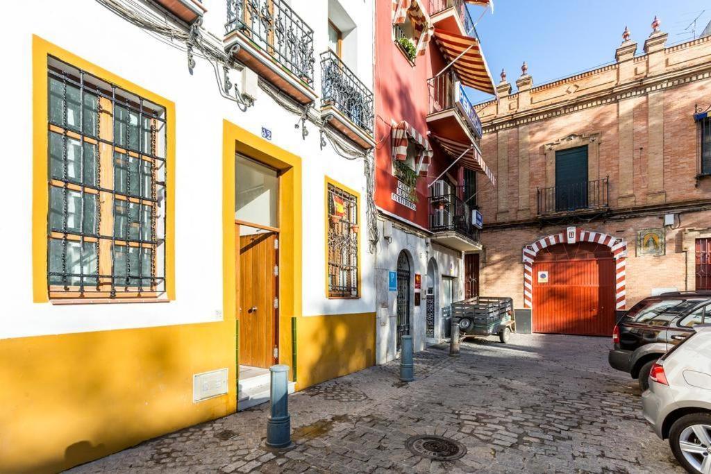 Plaza De Los Curtidores Sevilla Bagian luar foto